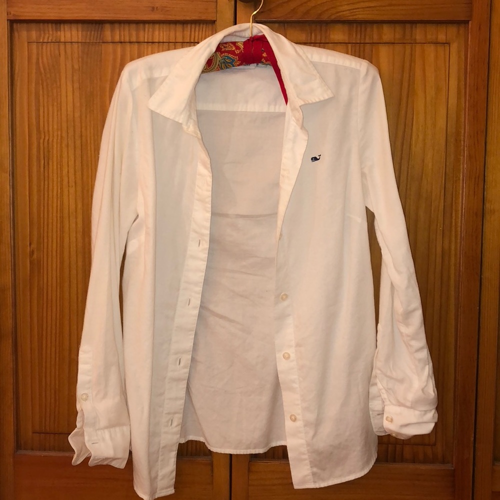 NWOT ‘White Cap’ VV Button-Down